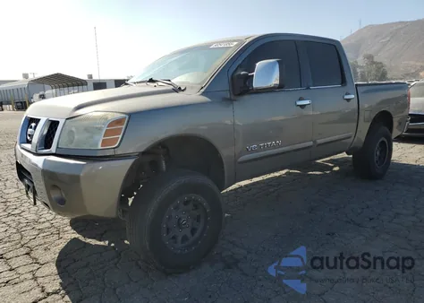 2006 Nissan Titan Xe из США, поврежденный, VIN 1N6AA07AX6N561959